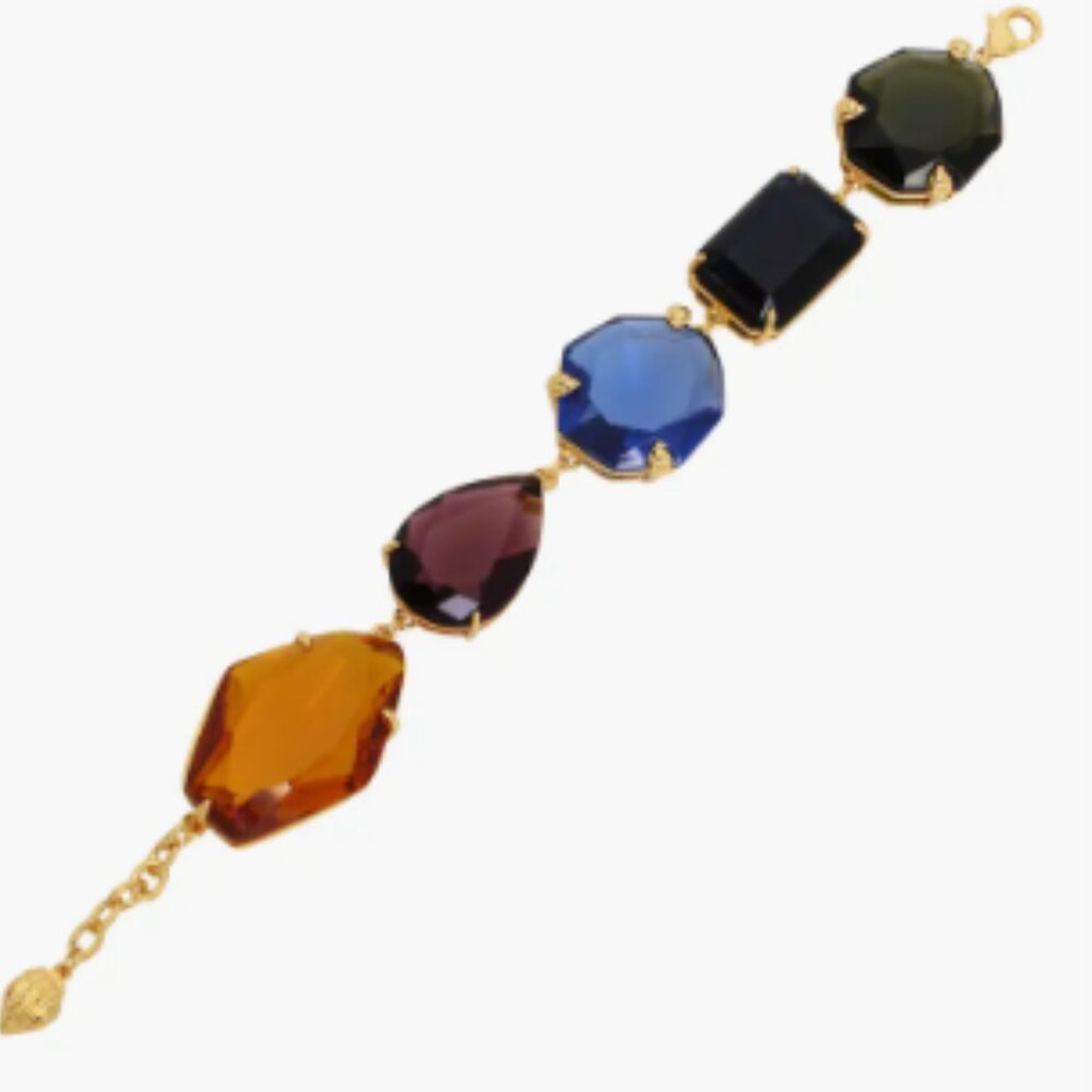 2 Piece KURT GEIGER LONDON Crystal Stone Necklace & Bracelet - Picture 12 of 13